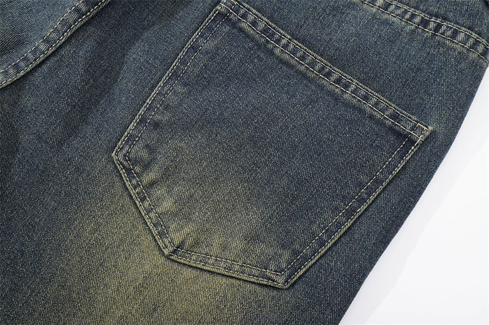 Trendy Men’s High Street Ripped Jeans