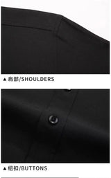 Men’s Long Sleeve Blue Slim Fit Shirt