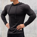 Men’s Long Sleeve Skinny Gym T-Shirt