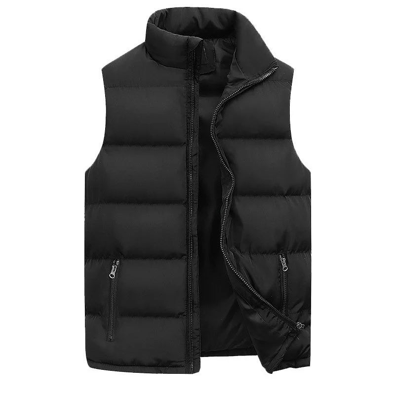 Mens Warm Sleeveless Vest  Jacket