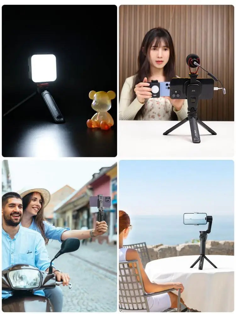 Mini Foldable Tripod Hand Grip for Phone & Camera
