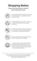 Briwellna Electric Water Heater Faucet 220V – Instant Tankless Kitchen Heating Tap