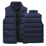 Mens Warm Sleeveless Vest  Jacket