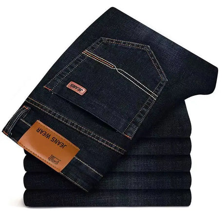 New Business Men's Casual Straight Fit Jeans