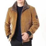 Men’s 2025 Winter Velvet-Thickened Corduroy Jacket