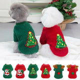 Christmas Pet Dog Winter Warm Hoodie –  Coat for Chihuahua, Puppy Outfit, French Bulldog