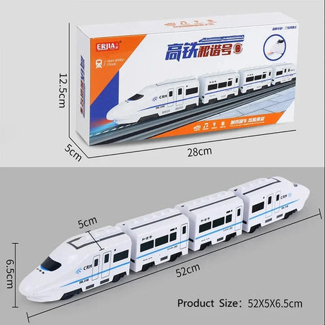 Kids Simulation High-Speed Railway Train Toy | Educational Electric Train Gift