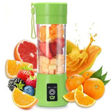 Mini Electric Juicer USB Rechargeable | Portable Smoothie & Milkshake Maker for Fresh Fruit, Orange & Lemon