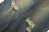 Trendy Men’s High Street Ripped Jeans