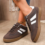 2025 Women’s Breathable Lace-Up Sneakers