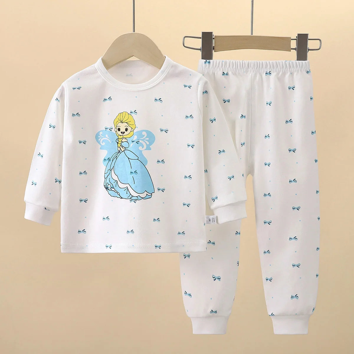 Toddler Cotton Pajamas – Boys and Girls Cartoon Sleepwear Set