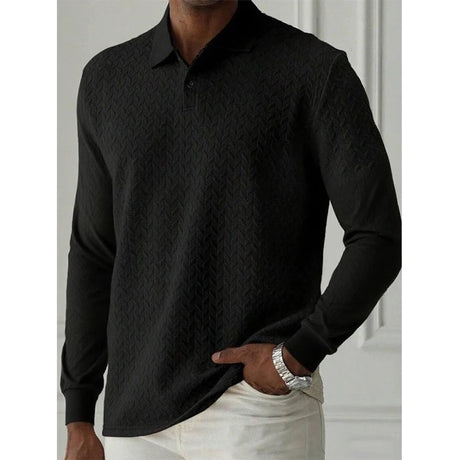 Men’s Long Sleeve Polo Shirt