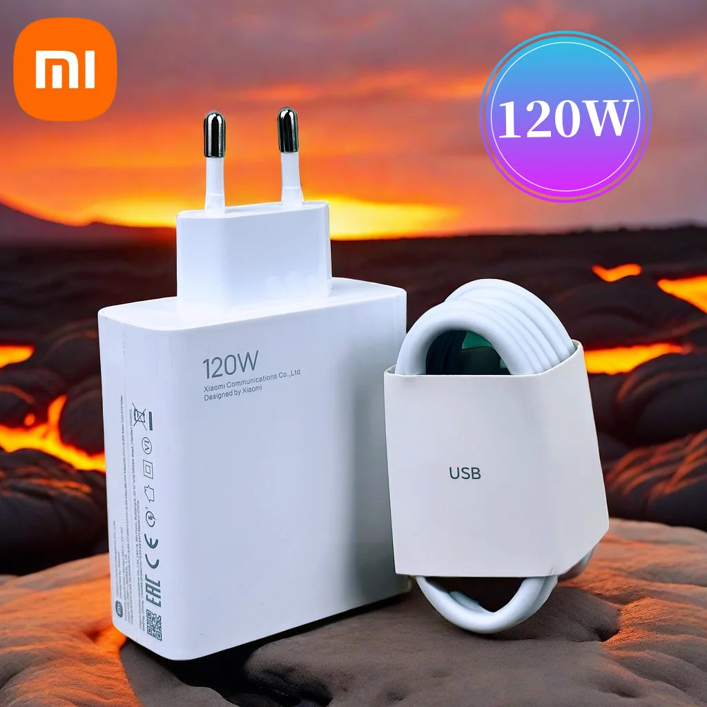 Xiaomi 120W ULTRA-FAST Charging Type C Adapter