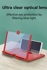 HD Mobile Phone Screen Magnifier – 12/10 inch Video Amplifier