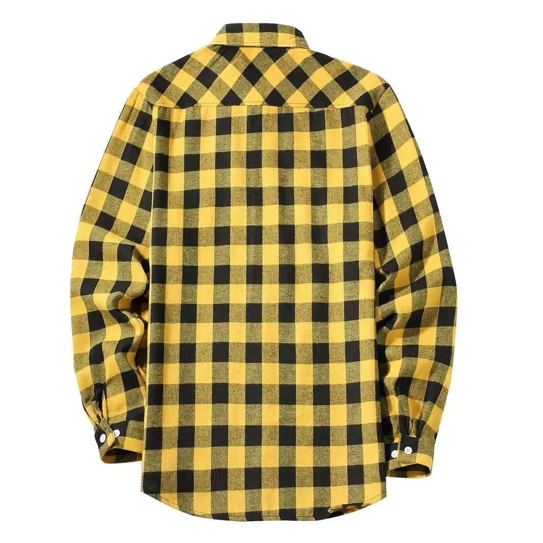 Men’s Classic Plaid Flannel Shirt