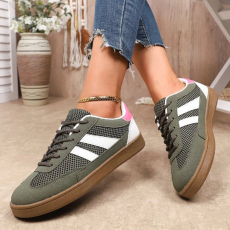 2025 Women’s Breathable Lace-Up Sneakers