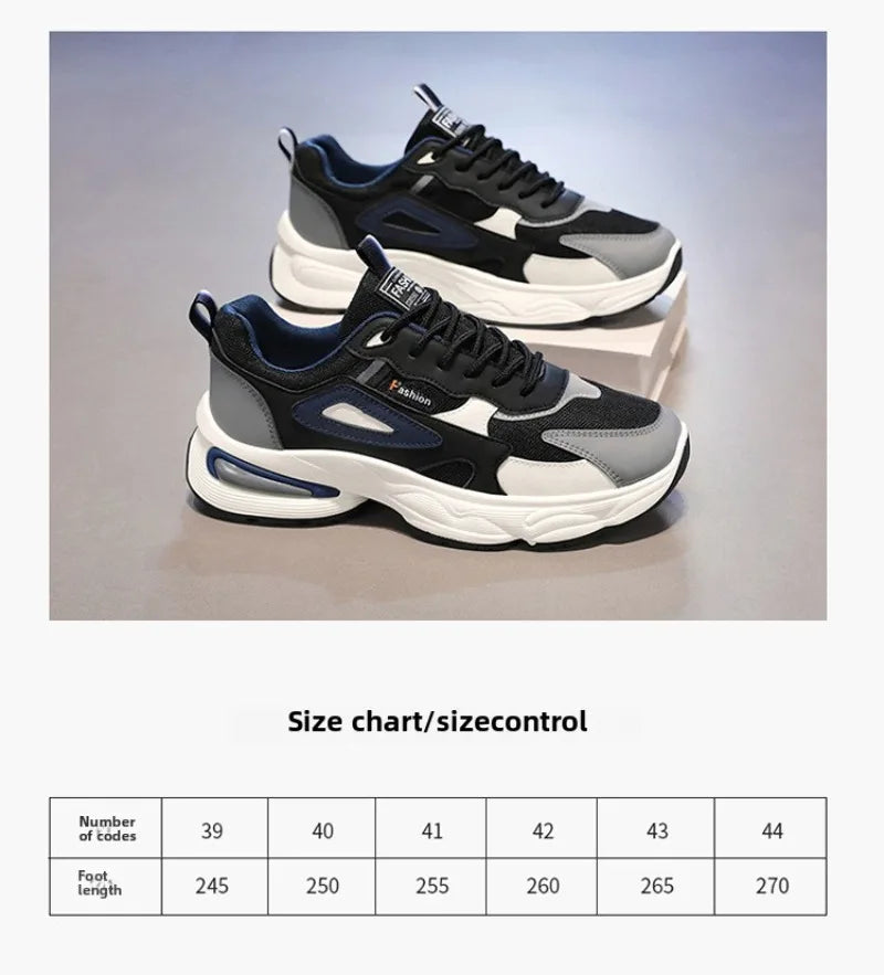 2025 Men’s Trendy Outdoor Wear-Resistant Sneakers