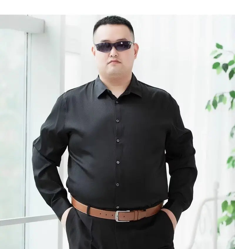 Men’s Long Sleeve Blue Slim Fit Shirt