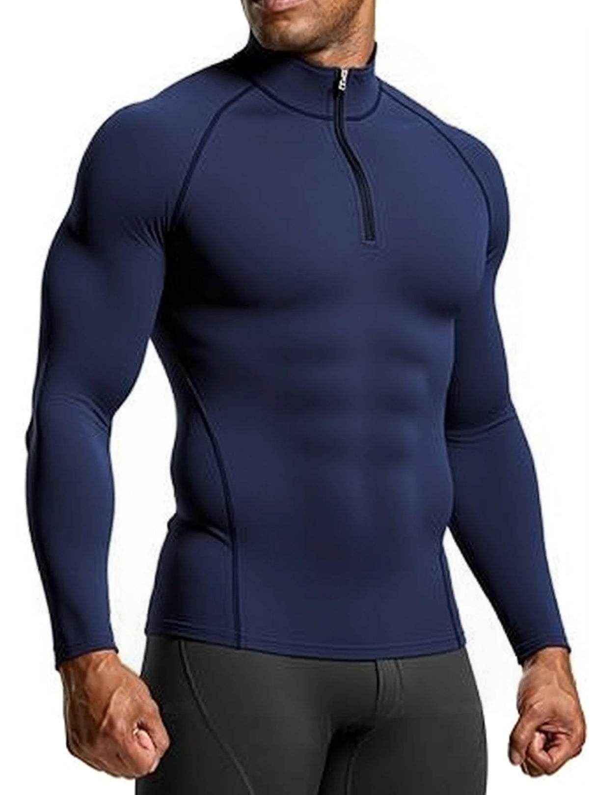 Men's Outdoor Compression Fitness Long Sleeve Training T-Shirt
