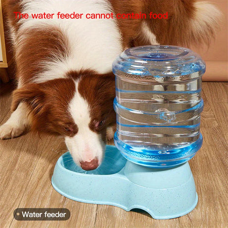 Distributeur automatique de nourriture et d'eau pour animaux – Station d'alimentation grande capacité pour chiens et chats