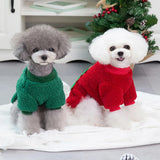 Christmas Pet Dog Winter Warm Hoodie –  Coat for Chihuahua, Puppy Outfit, French Bulldog