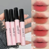 QIBEST 9PC Cosmetics Kit – Lip Mud, Pressed Powder, Blush, Eyeliner, Mascara & Eyebrow Pencil