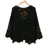 Women’s 2025 Lace Hollow Out Knitted Top
