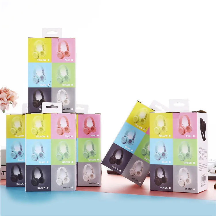 Y08 Macaron Wireless Bluetooth Headphone