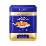 5pcs SADOER Caviar Hyaluronic Acid Facial Masks - Moisturizing and Brightening
