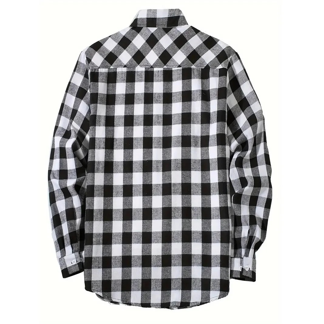 Men’s Classic Plaid Flannel Shirt