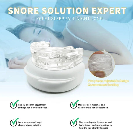 Adjustable Anti Snoring Mouth Guard for Snoring and Bruxism