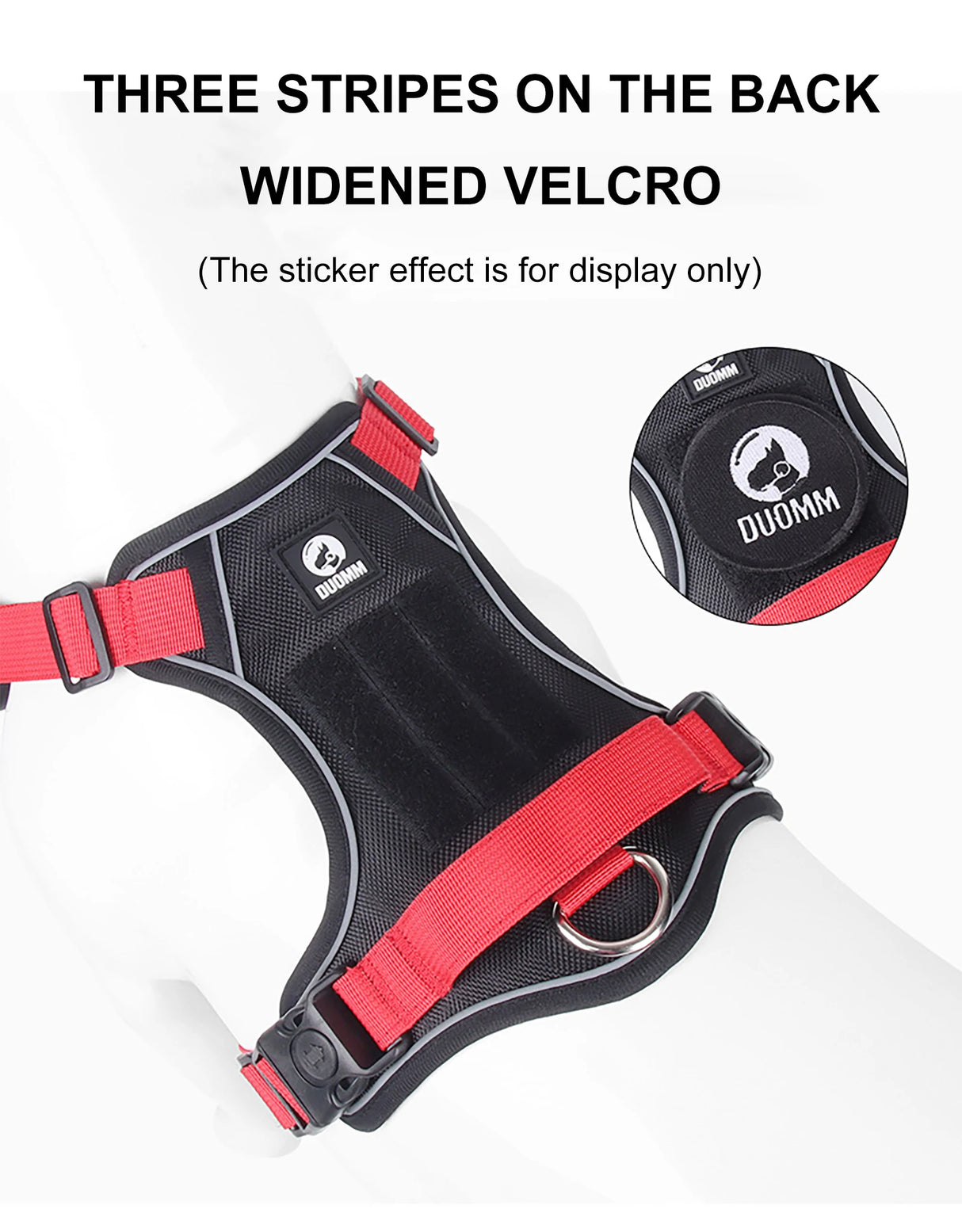 Tactical Reflective Dog Harness – 1680D Waterproof Vest for Medium & Large Dogs