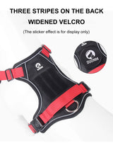 Tactical Reflective Dog Harness – 1680D Waterproof Vest for Medium & Large Dogs