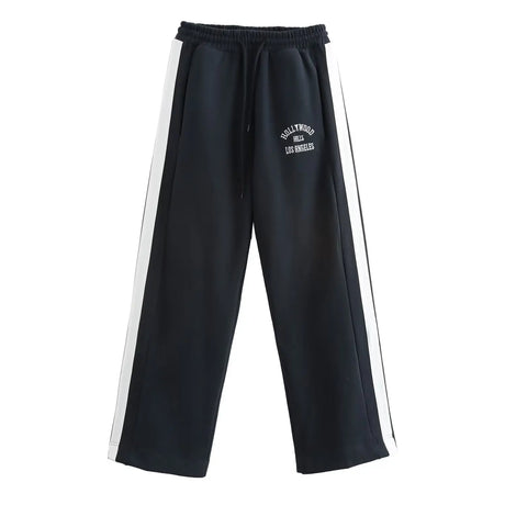 Velvet Two Piece Outfit for Women – Printed Zip Jacket and Casual Pants