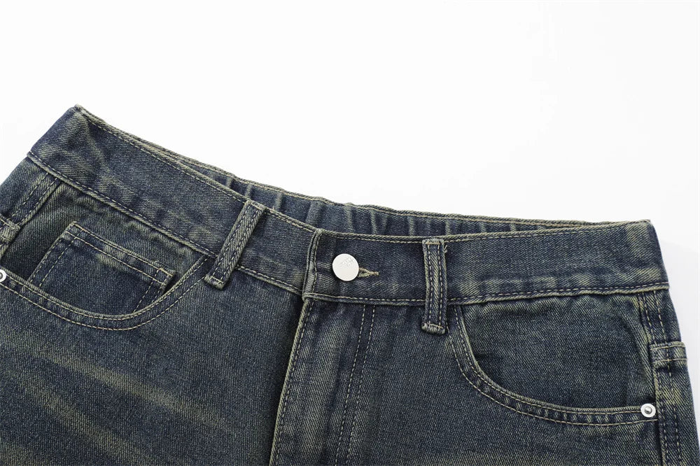 Trendy Men’s High Street Ripped Jeans