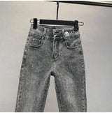 Women’s 2025 Elastic Casual Denim Jeans