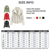 Women's PU Faux Leather Biker Jacket