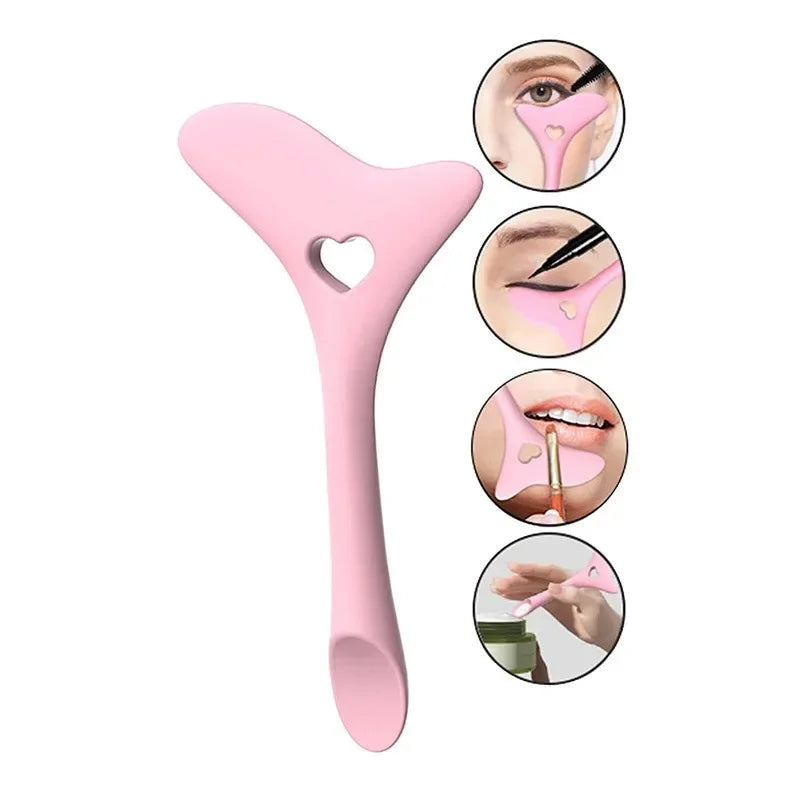 Multi-functional Eyeliner Stencil Wing Tips Silicone Eyeliner