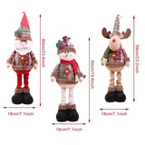 Christmas Santa Doll – Merry Christmas Home Decorations 2024 | Tabletop Xmas Ornaments for Navidad, Natal, Noel & New Year 2025 Gifts