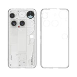 Clear Soft TPU Phone Case for Nothing Phone 3/3A/3A Pro/2A/2A Plus and CMF Phone 1/2 – Drop Protection Transparent Back Cover Coque