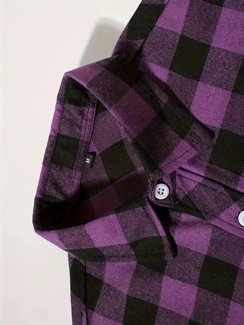 Men’s Classic Plaid Flannel Shirt