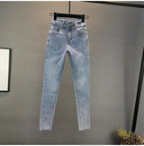 Women’s 2025 Elastic Casual Denim Jeans