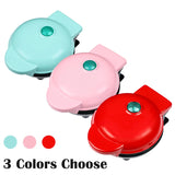 Electric Mini Color Waffle Maker Machine – Compact Breakfast & Dessert Maker for Kid