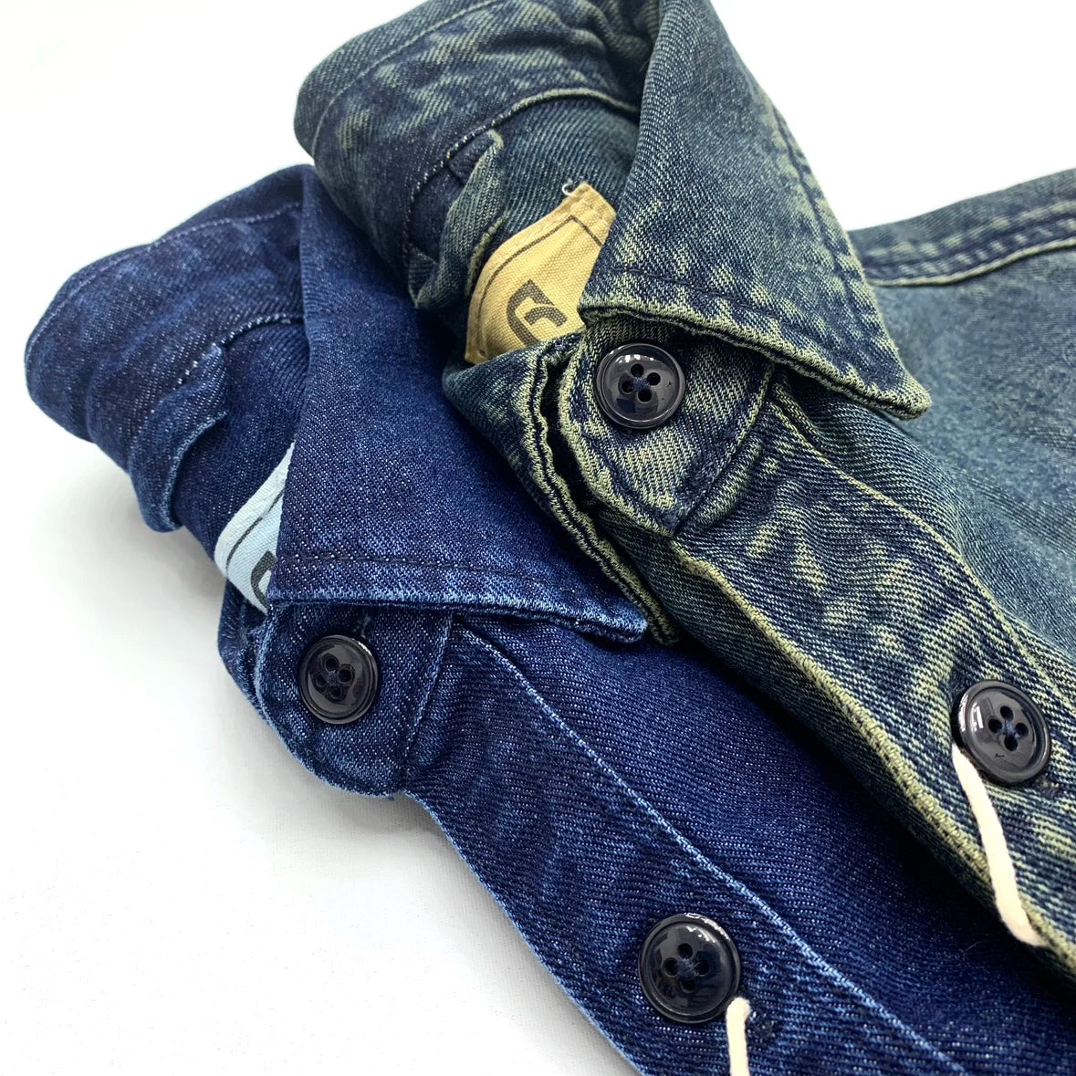 Men’s Workwear Denim Jacket – Japan Retro Multi-Pocket Loose Fit Shirt Jacket for Autumn & Winter | Unisex European & American Streetwear