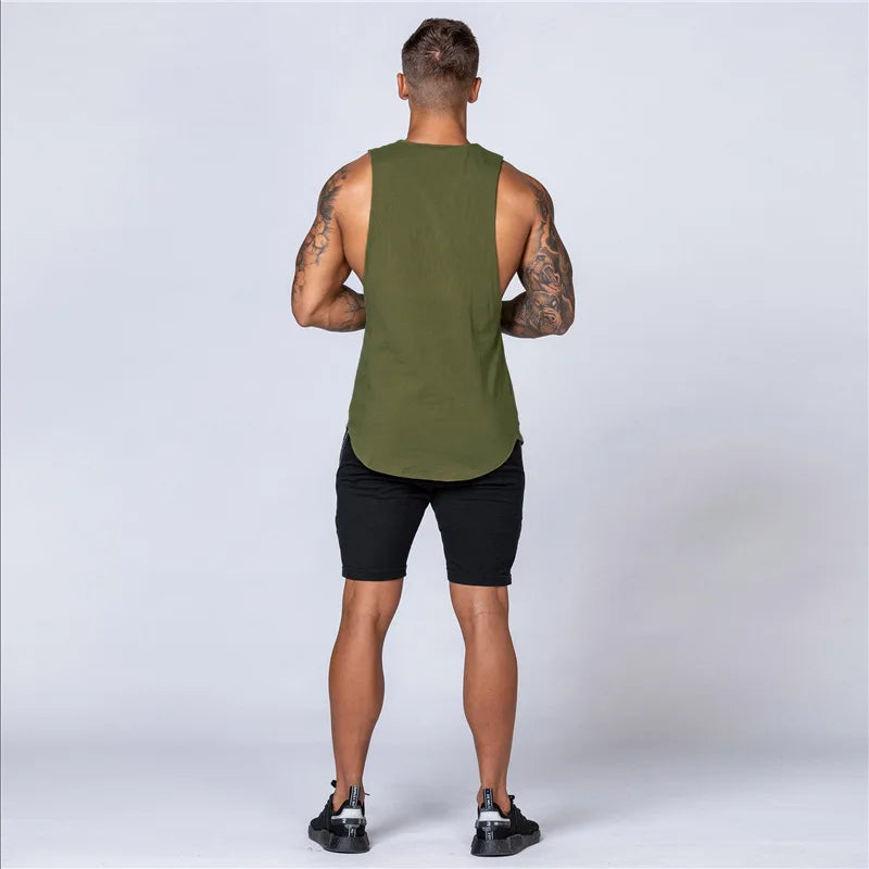 Men’s Sleeveless Gym Singlet