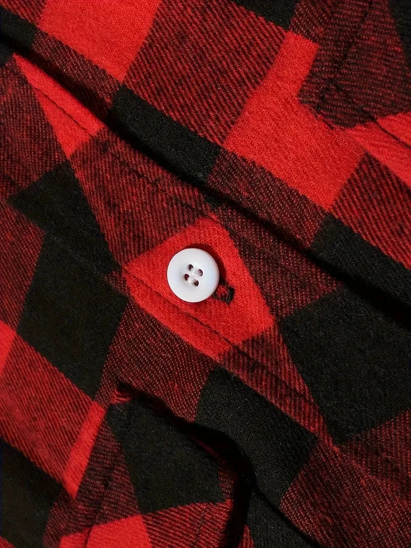 Men’s Classic Plaid Flannel Shirt