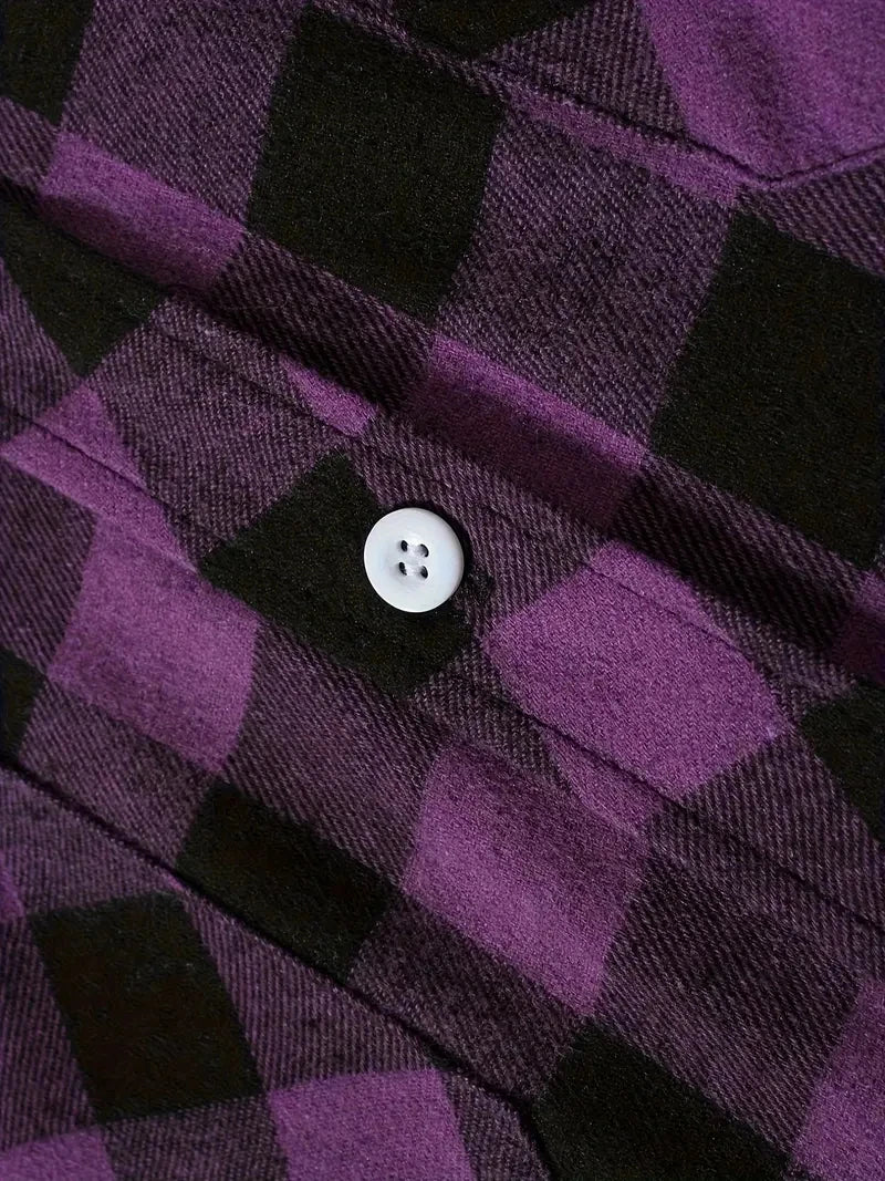 Men’s Classic Plaid Flannel Shirt