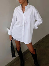 Women’s Oversized Cotton Shirt
