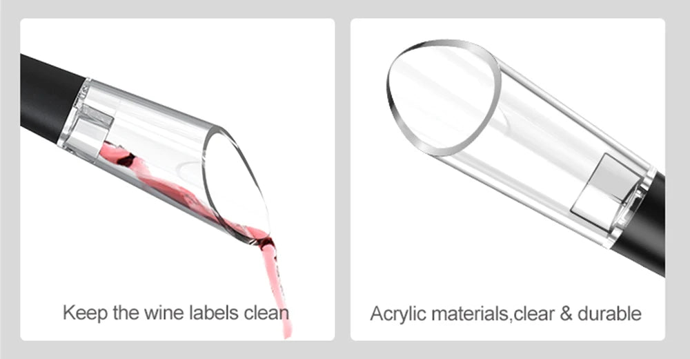 Electric Wine Bottle Opener Automatic Rechargeable Corkscrew with Charging Base – Kitchen Wine Accessories