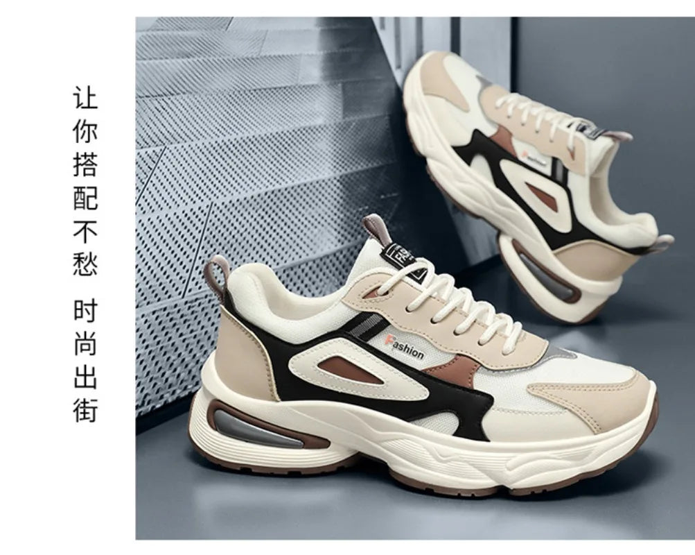 2025 Men’s Trendy Outdoor Wear-Resistant Sneakers